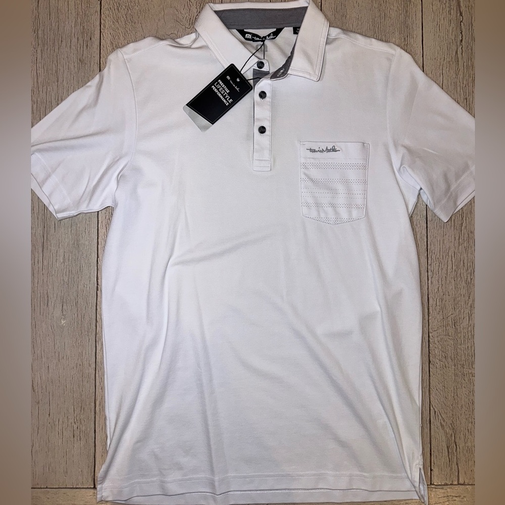 Travis Mathew Cloud Polo (white)